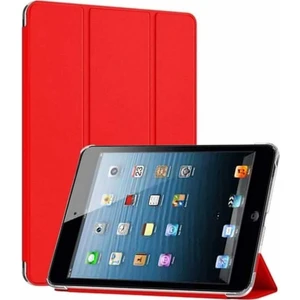 Apple iPad 5 ve 6 Nesil Uyumlu Smart Cover Arkası Şeffaf Tablet Kılıfı