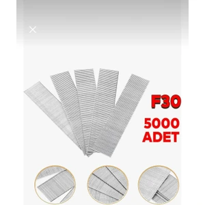 F30 Süpürgelik Parke Ahşap Mdf Çivisi 30 mm Havalı 5000 Adet