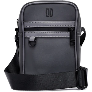 Erkek Gri Mini Kumaş Postacı Çantası 25SBD30116F