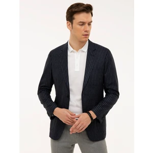 Erkek Lacivert Slim Fit Ceket 50223286-VR033
