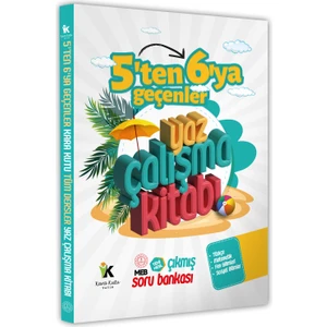 2026 Meb 5’ten 6’ya Geçenler Için Tüm Dersler Yaz Çalışma Kitabı Dijital Çözümlü Soru Bankası