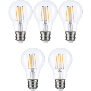 5 Adet LED Ampul 3000K E27 ( Gün Işığı ) ( A60 )