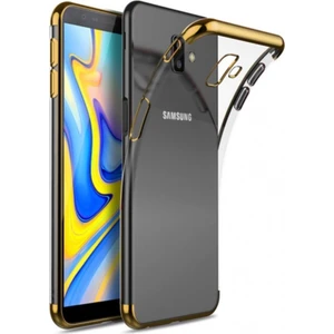 Samsung Galaxy J6 Plus Ince Köşeleri Renkli Şeffaf Kaliteli Kılıf