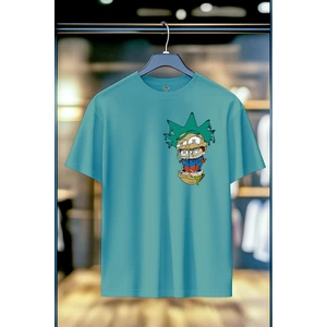 Rick And Morty %100 Pamuk Premium Kalite Sırt Baskılı T-Shirt
