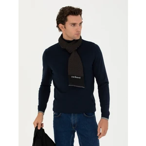 Erkek Lacivert Slim Fit Balıkçı Yaka Basic Triko Kazak 50245058-VR033