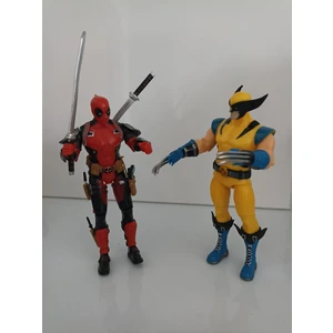 Deadpool ve Volverion Eklemleri Hareketli Aksiyon Figür Oyuncak 18 cm