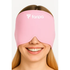 Başlık Şapka, Çift Katmanlı Soğuk ve Sıcak Terapi Medikal Jel (Pembe)