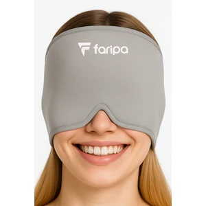 Başlık Şapka, Çift Katmanlı Soğuk ve Sıcak Terapi Medikal Jel (Gri)