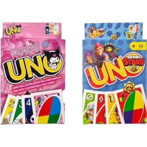 Kuromi Uno ve Brawl Stars Uno Oyun Kartları