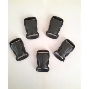 Çanta Kilidi Elips 2,5 cm Plastik Kilit Toka 5 Adet