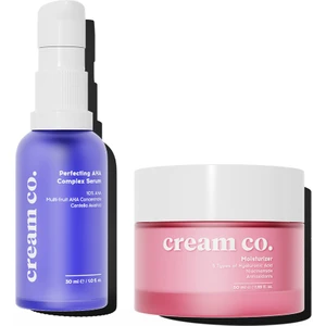 Cream Co. Yenileyici Aydınlatıcı Pürüzsüzleştirici Nemlendirici Ikili