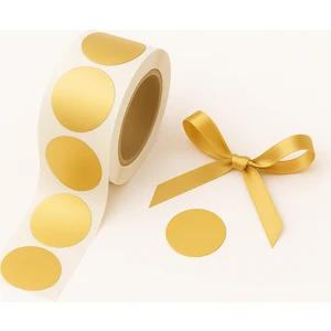 Repro Design Gold  3 cm Yapışkanlı Nokta Etiket 20 Adet