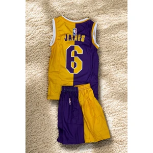 North Stand Los Angels Lakers Lebron James Çocuk Basketbol Forması 