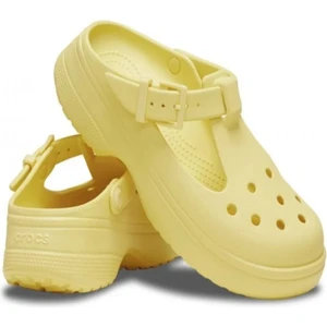 Classic Mary Jane Clog Kadın Sarı Terlik - 210581