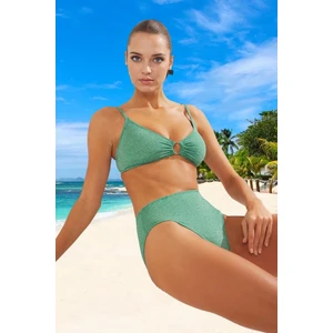 Modern Simli Bikini Takımı Yaz Koleksiyonu Ergonomik Kesim Plaj ve Havuz Için Su Sporları