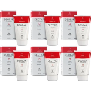 Krem Deodorant Unisex 35 ml Classic (Normal Cilt) (6 Lı Set)