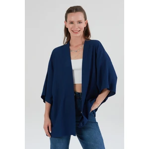 Basic Bürümcük Kumaş Şal Yaka Kimono