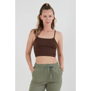 Fitilli Ip Askılı Crop Büstiyer