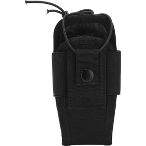 Çok Işlevli Radyo Telsiz Kılıfı Oxford Kumaş Kemer Interphone Kılıf Çantasısiyah (Yurt Dışından)