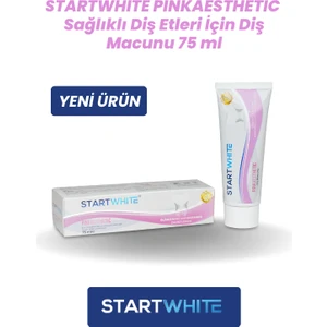 Startwhıte Pınkaesthetıc Sağlıklı Diş Etleri İçin Diş Macunu 75 ml