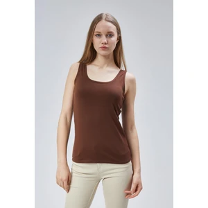 Extra Yumuşak Viskon Atlet Home&outdoor-Kahverengi