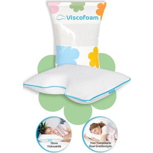 Shoulder Yan Yatanlar Boyun Destekli Ortopedik Yastık Boyun Destekli Visco Yastık - 58 x 40 x 12 cm