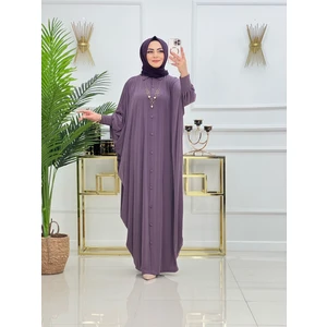 Yarasa Kol Düğmeli Ferace