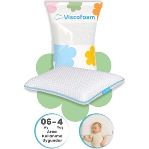 Ortopedik Bebek Yastığı Visco Bebek Yastığı 45 X 30 X 8 Cm