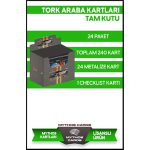 Tork Collection Card - Koleksiyonluk Araba Kartı - Tam Kutu