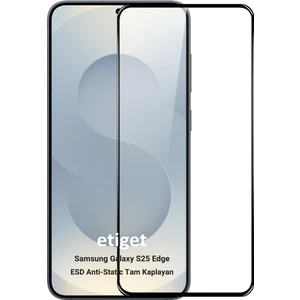 Samsung Galaxy S25 Edge ”ESD ANTI-STATIC” Cam Ekran Koruyucu 6D GLASS