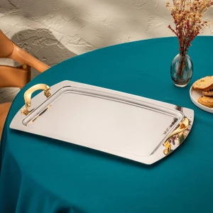 Merina Çay Tepsisi Gold