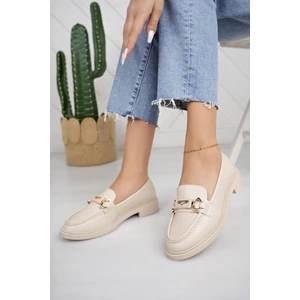 Nesil Shoes Süha 251 Bej Anatomik Kadın Lofer