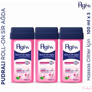 s Rool-On Sir Ağda Pudralı 100 ml 3'lü Set