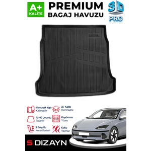 Hyundai Ioniq 6 3D Pro Bagaj Havuzu 2024 Üzeri A+ Kalite