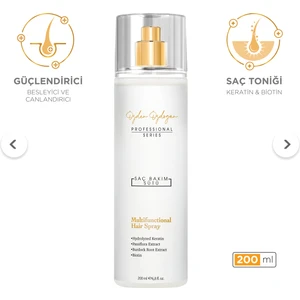 Özden Özdoğan Güçlendirici, Besleyici ve Onarıcı Saç Toniği Keratin & Biotin 200 ml