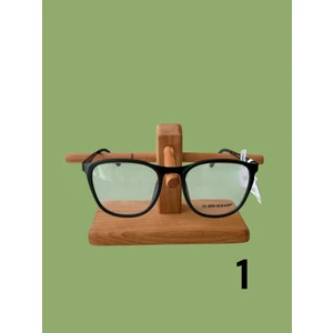 Ahşap Tekli Gözlük Standı Doğal
