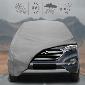 Hyundai Tucson 3 (2015 - 2020) Oto Branda Su Geçirmez Miflonlu Araba Brandası Klipsli Araba Çadırı