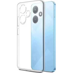 Infinix Hot 30 Uyumlu Kılıf Süper Silikon Kamera Korumalı Şeffaf Renksiz
