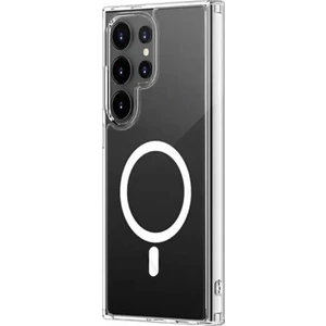 Samsung Galaxy S24 Ultra Uyumlu Kılıf M-Safe Kablosuz Şarj Özellikli Mpl Sert Mika Şeffaf