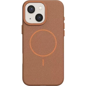 iPhone 14 Uyumlu Kılıf Deri Desen M-Safe Özellikli Lichee Silikon Taba