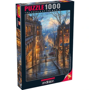 1000 Parçalık Puzzle - Montmartre'de Bahar 3192