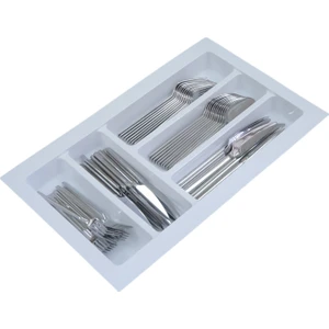 Mutfak Çekmece Içi Kaşıklık 29 Cm X 48 Cm (yanlar Ve Boydan 4,5 Cm Kesilebilir) Beyaz