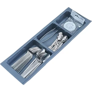 Mutfak, Çekmece içi Antrasit Gri Kaşıklık 16x48 cm