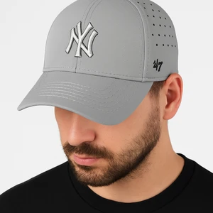 Erkek Ny Newyork Yankees Mikro Kumaş Delikli Hava Geçiren Premium Spor Şapka-Ayarlanabilir