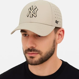 Erkek Ny Newyork Yankees Mikro Kumaş Delikli Hava Geçiren Spor Şapka-Ayarlanabilir