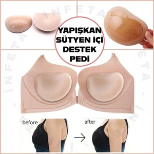 Ten Yapışkanlı Push Up Sütyen Içi Desteği Dolgunlaştırıcı Dikleştirici Sütyen Pedi