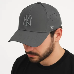 Erkek Ny Newyork Yankees Mikro Kumaş Delikli Hava Geçiren Premium Spor Şapka-Ayarlanabilir