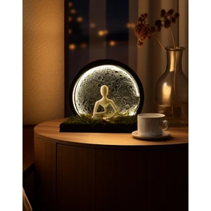 Ay Işığında Meditasyon: Dekoratif Tütsülük ve Gece Lambası