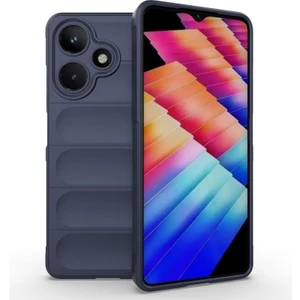 İnfinix Hot 30 Kılıf Rahat Tutulabilir Yapılı İçi Kadife Kaplamalı Etnik Premium TPU Silikon Kapak