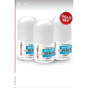 New Well Roll-on Fresh Koku Unisex Pudrasız Alüminyum İçermeyen Deodorant 3'lü 50 ml